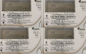 Contoare electronice trifazate si monofazate de energie electrică