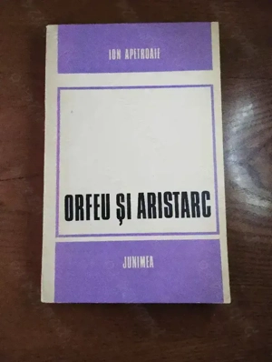15. Carte, Orfeu si Aristarc, Ion Apetroaie