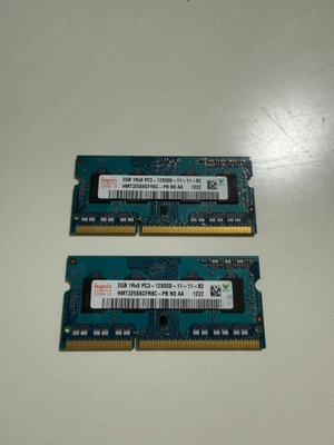 RAM 4GB Laptop DDR3 (2x2GB) Hynix 1600MHz