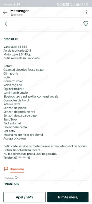 Vând audi A4 B8.5 - imagine 4