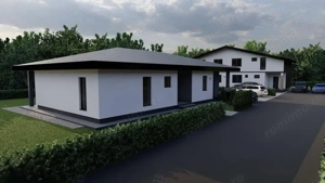 Casă cu teren 550 mp, disponibilă la roșu, semifinisat sau finisat