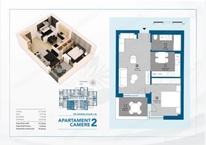 Apartament premium 2 camere Aviatiei | City Point  Bloc 2026 - imagine 6