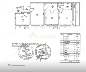 Apartament 3camere Titan-Liviu Rebreanu mobilat  #537;i utilat ,metrou Titan -15min ,luminos  #537;i - imagine 17