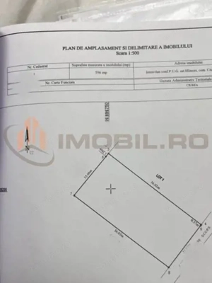 Teren de vanzare Iasi - Hlincea Manta Rosie