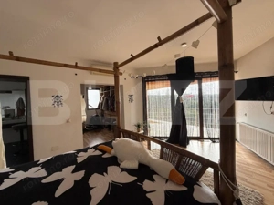 Casa P+1+M cu piscina si 1057 mp de teren, pozitionata inedit - imagine 11