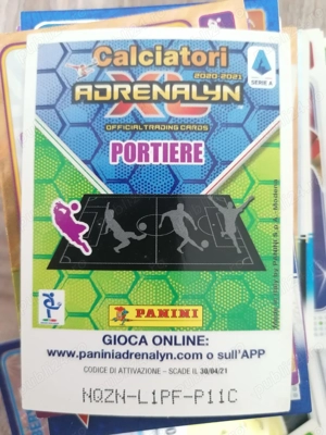 Cartonase Calciatori 2  Adrenalyn Panini