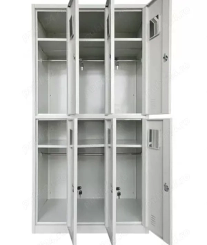Vestiar metalic nou   6 compartimente (3x2)   ideal pentru firmă, atelier sau vestiar personal
