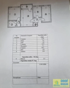 Tomis 3, apartament 3 camere, etaj 3, vanzari Constanta