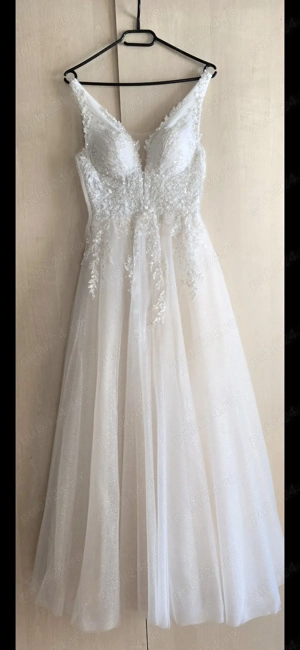 Rochie mireasa ivory-cappuccino