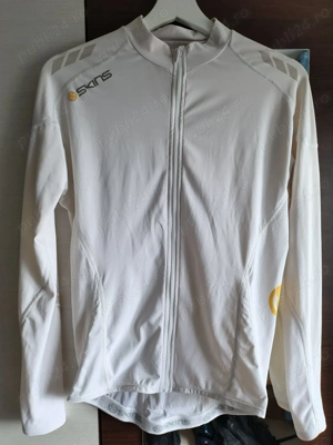  Bluza compresie Skins, Nylon Cu fermoar, Protectie UV 50+, Antibacteriana, XL Dama