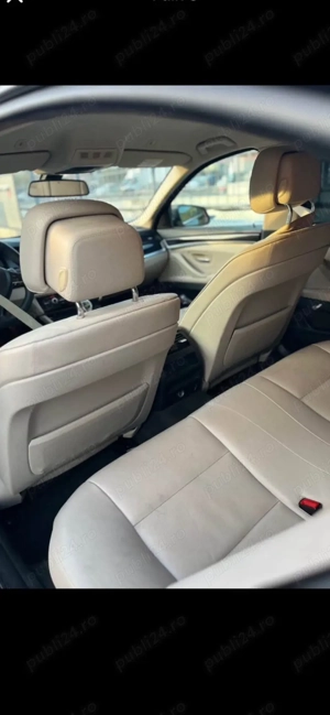 BMW Seria 5 F10 Automat   Interior Crem   Foarte Întreținut   Preț Bun - imagine 2