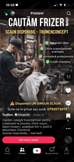 Colaborare pe termen lung, frizerie