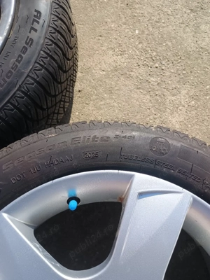 Vând jante originale Mazda de aliaj cu cauciucuri Goodride,195/50/R15,DOT 20/2025.15',4x108,6J ET52 - imagine 5