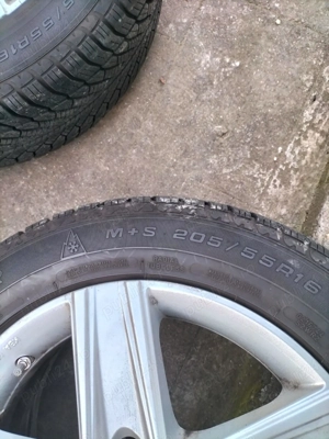 205 55 16 M+S Goodyear-VW Golf - imagine 7