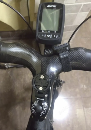 Suport ciclocomputer kilometraj Garmin Bryton Cateye Wahoo pipa bicicleta mtb cursiera aliaj Gub 639 - imagine 10
