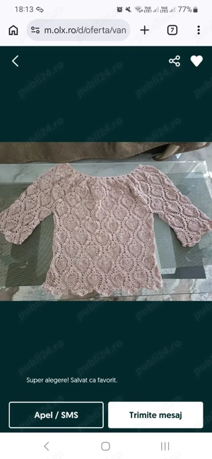 vand bluza crosetata 