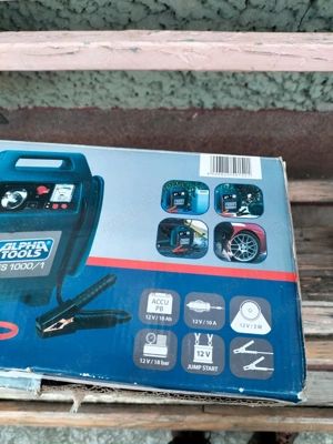 Redresor Profesional Auto Alpha Tools 12V 10Ah - imagine 2