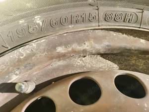 Vând 4 buc jante Opel GM cu cauciucuri Yokohama vara 195/60 R15 - imagine 5