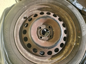 Vând 4 buc jante Opel GM cu cauciucuri Yokohama vara 195/60 R15 - imagine 4