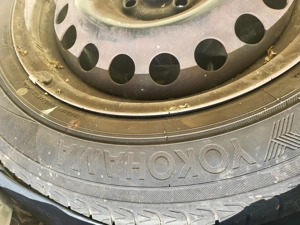 Vând 4 buc jante Opel GM cu cauciucuri Yokohama vara 195/60 R15