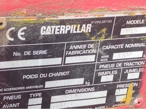 Stivuitor Caterpillar 1,8T - imagine 4