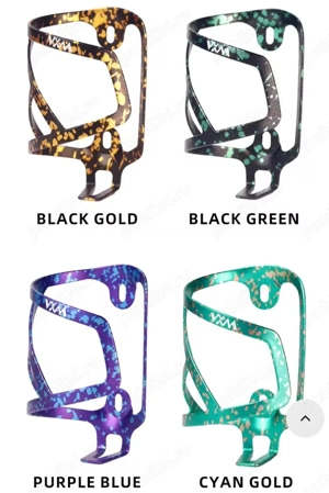 Suport bidon apa cadru bicicleta mtb cursiera VXM aliaj aluminiu anodizat ultrausor Bianchi suruburi - imagine 6