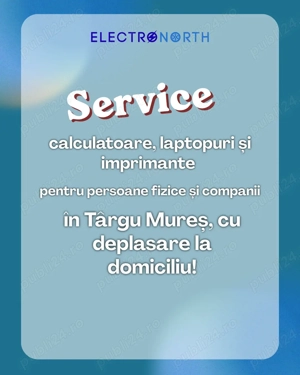 Service calculatoare, laptopuri și imprimante în Târgu Mureș