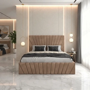 Pat Tapitat Leon Crem Catifea Premium  Finisaje premium