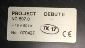 Vând vinyl pick-up ProJect Debut II, picap,picup - imagine 2