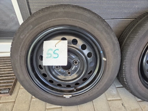 Set 4 cauciucuri /anvelope 165/55 /R14 +Jante 4 x 100 - imagine 4