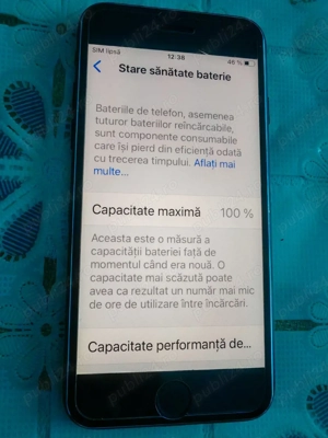 Vând iPhone 7 128Gb Negru 