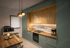 Apartament nou, mobilat, 2 camere, bucatarie inchisa, parter, Giroc