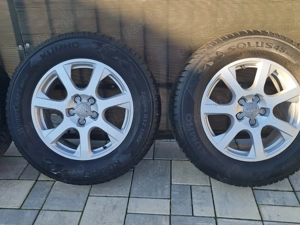 jante aliaj17" audi 5×112 cu anvelope ca noi   - imagine 2