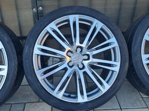 jante aliaj  20"originale audi 5×112  - imagine 5