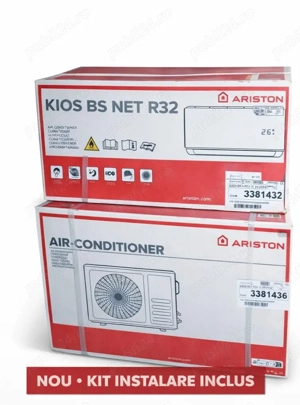 Aer condiționat Ariston KIOS BS NET R32   Nou, Kit Instalare Inclus
