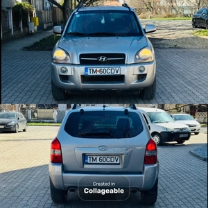 Hyundai Tucson 2.0crdi .An2006 .4x4 la buton .Masina personala - imagine 3