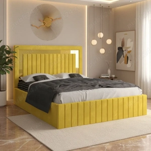 Pat Tapitat Loris Galben Catifea Premium Scrie-ne pentru detalii