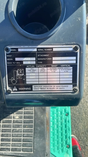 Stivuitor Mitsubishi  - imagine 6