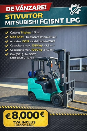 Stivuitor Mitsubishi  - imagine 2