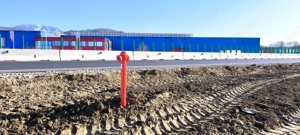 Teren intravilan industrial, servicii, depozitare, 7.600 mp, Cristian - Brasov.