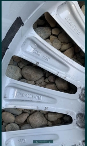 Jante originale Ford 17 cu senzori + piese SH - imagine 6