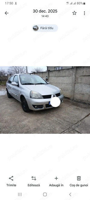 Renault simbol 1.4 benzina climatrnic stare foarte bună 