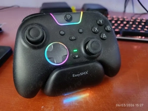 Gamepad wireless, RGB, acumulator, Controller Gaming - incarcator