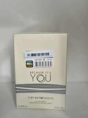 Apa de parfum Armani Because It's You 100ml sigilat