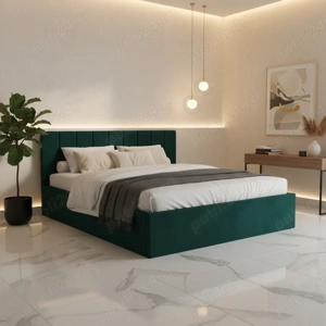 Pat Tapitat Aura Verde Catifea Premium Contactează-ne Model elegantă