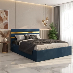 Pat Tapitat Adria Albastru  Calitate premium Colecție premium