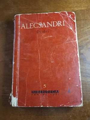 24. Carte, Dridri, Vasile Alecsandri 