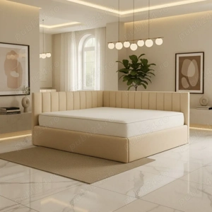 Pat Tapitat De Colt Daria Catifea Premium Expediere rapidă