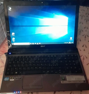 Laptop Acer IntelCore i5 CPU 2.30 GHz, HDD 500Gb 4Gb rami merge doar pe încărcător