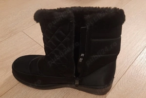 Cizme NOI damă pt. iarnă, negre , îmblănite, mărimea 38. - imagine 4